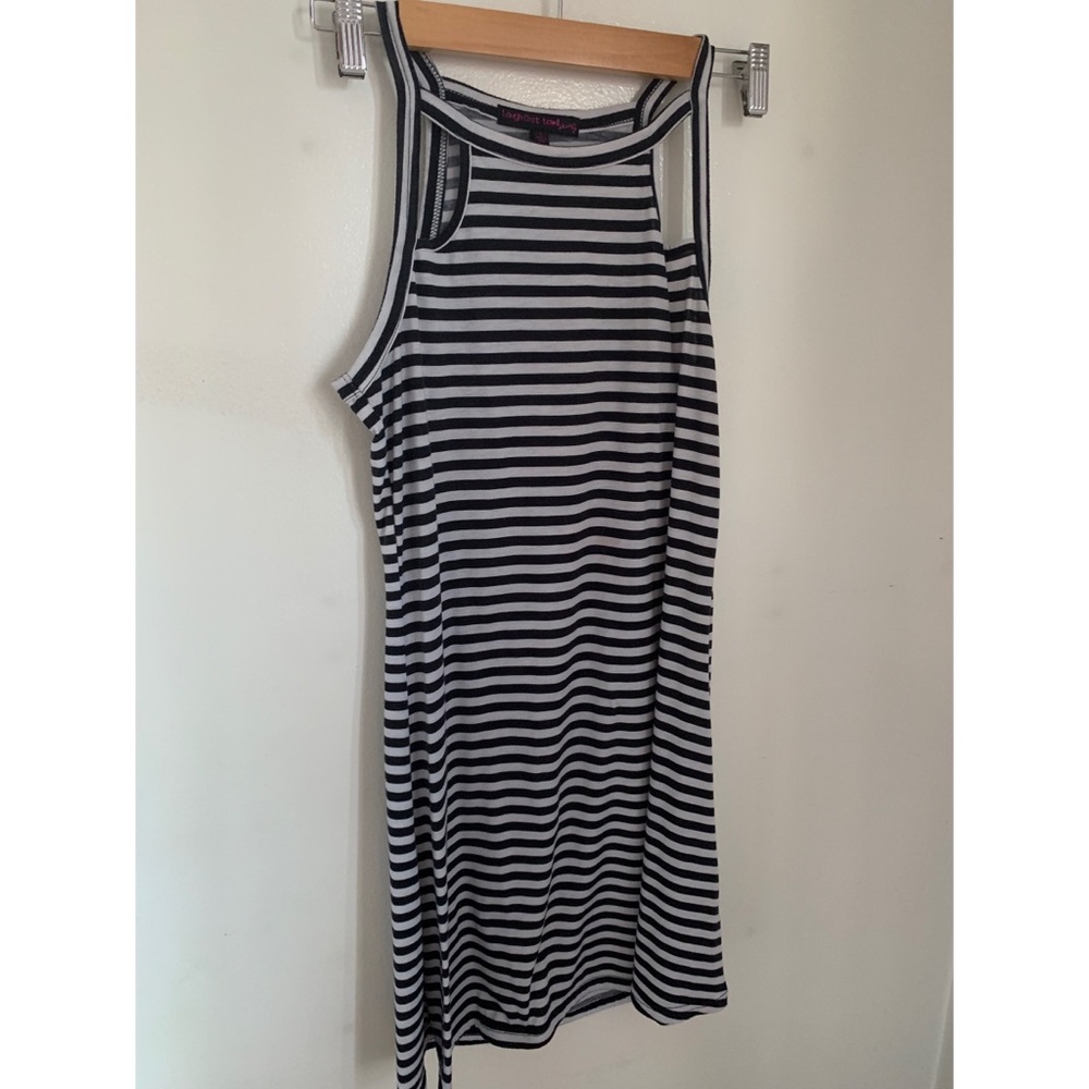 Black and white dress